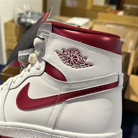 nike air bella burg burgundy|Air Jordan 1 High '85 'Metallic Burgundy' (BQ4422 .